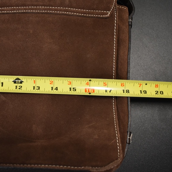 Lambertson Truex Leather Messenger Bag NWOT - Picture 6 of 16